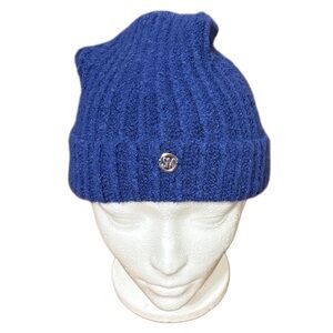 Steve Madden Blue Knit Beanie